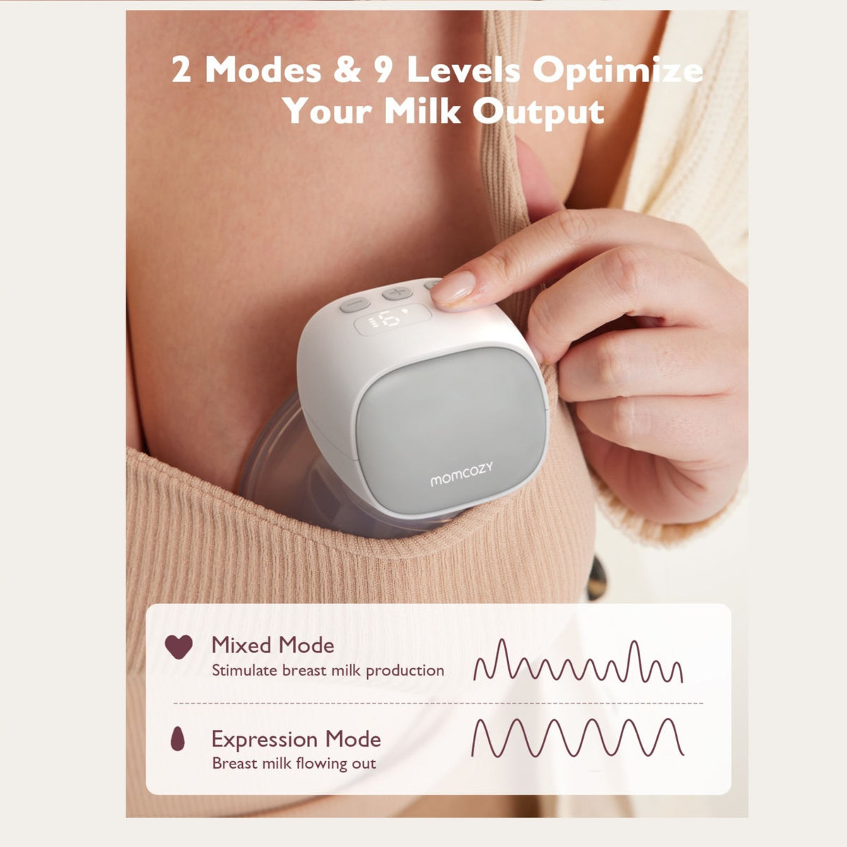 s-r.mama　ニュースキン製品 Momcozy S9 Pro-K Hands-Free Wearable Electric Breast Pump Set
