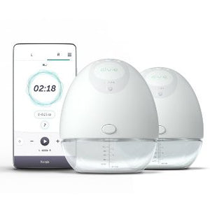 Elvie Electric Breast Pump, Hands Free Double