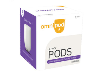 Omnipod 5 G6 Pods ( 5 Pack )