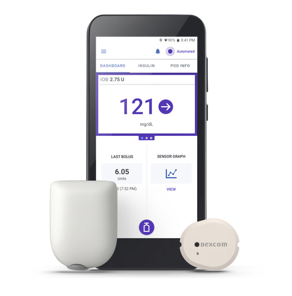 Omnipod 5 G6-G7 Intro Kit  ( 10 Pack ) Gen 5  With Controller