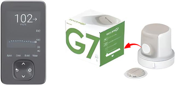 Dexcom G7 Receiver Combo Kit