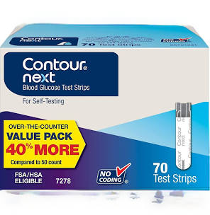 CONTOUR NEXT TEST STRIPS 70CT