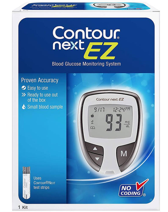 CONTOUR NEXT EZ BLOOD GLUCOSE METER