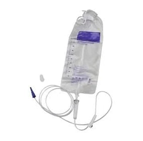 Kangaroo Enteral Feeding Gravity Set, 1000mL Graduated Bag (Transition Connectors are Included )