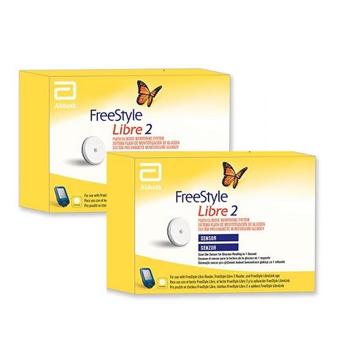 Freestyle Style Libre 2 Sensor - ( 2 Pack ) 1 Month Supply