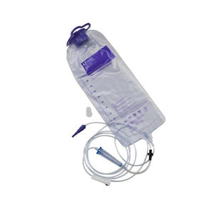 Kangaroo 924 Enteral Feeding Pump Set 1000mL, DEHP-Free(Transition Connectors are included )