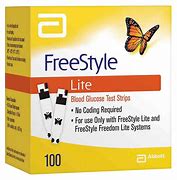 FREESTYLE LITE TEST STRIPS 100CT